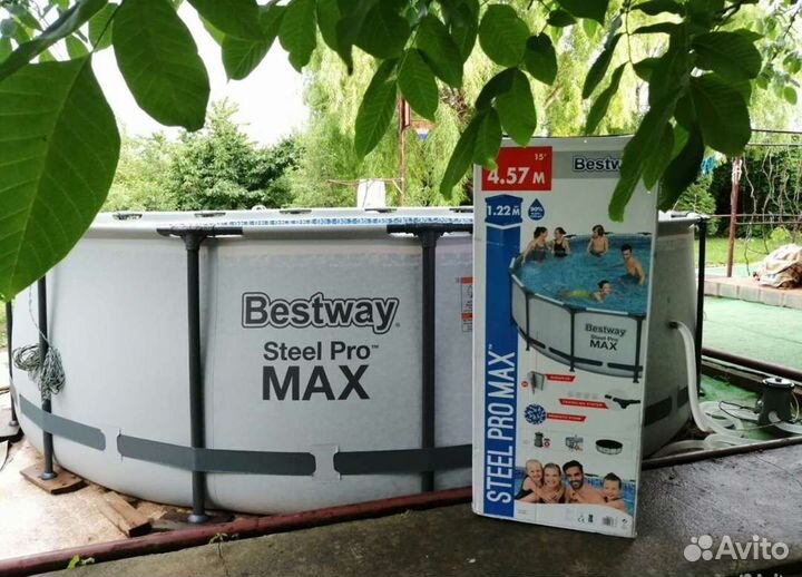 Бассейн 457х122 Bestway. Магазин