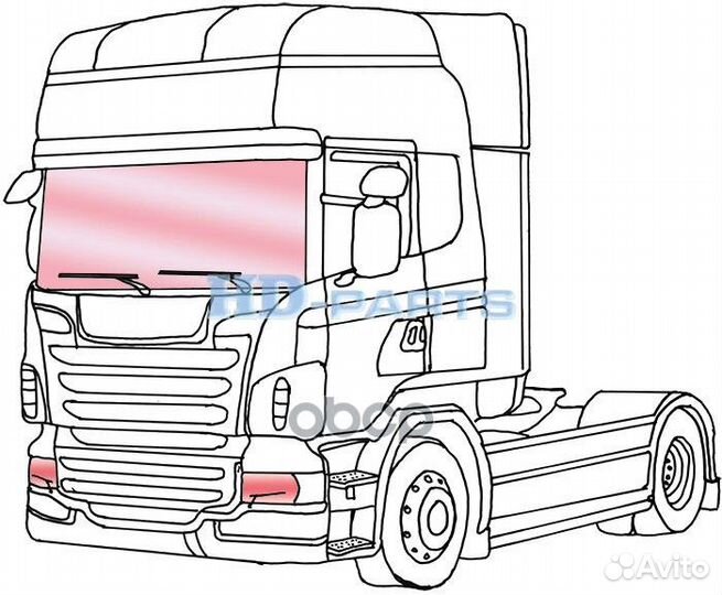 318434 насос омывателя Scania 4 Serie114/124/1