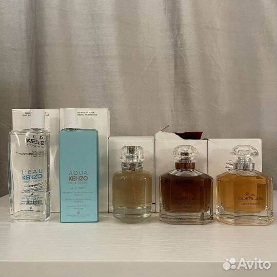 Kenzo, Givenchy, Guerlain