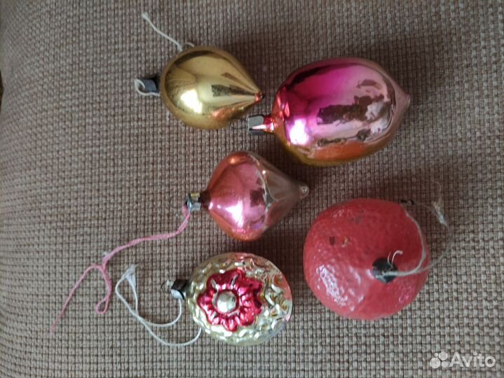 Елочные игрушки СССР. 60 х годов