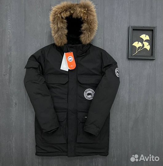 Зимняя куртка Canada Goose чёрная