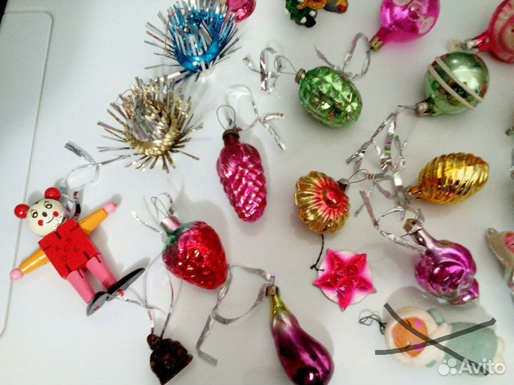 Елочные новогод.игрушки/ссср