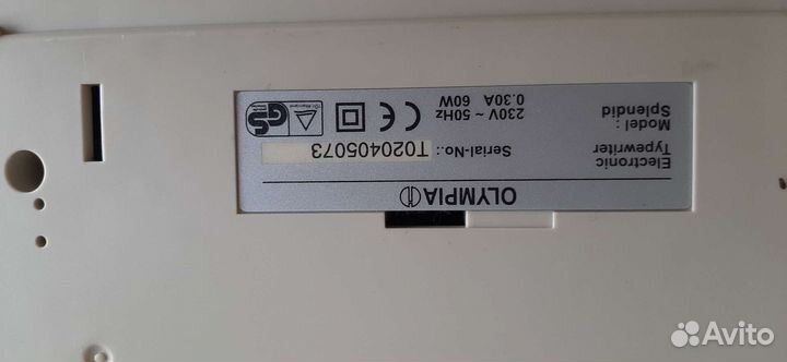 Пишущая машинка Olympia (пр-во Германия)