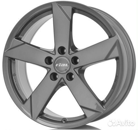 R17 5x112 7J ET45 D57,1 Rial Kodiak Graphite