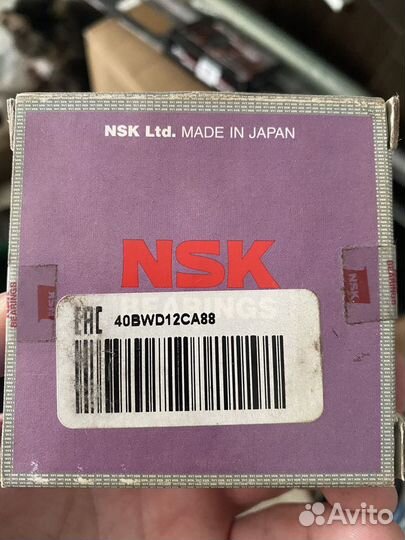 Ступичный подшипник тойота авенсис