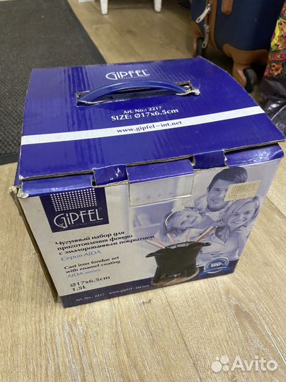 Фондюшница Фондю новая чугун