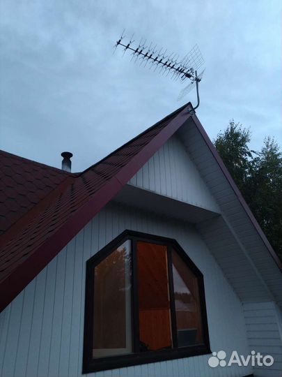 Установка антенн спутниковых / эфирных