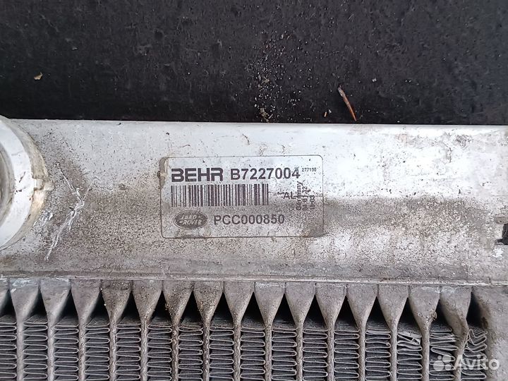 Основной радиатор Range Rover Vogue L322 02-05 M62