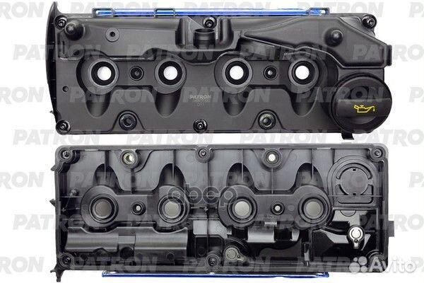 Крышка клапанная с алюмин. пластиной (Mot. 1.6T