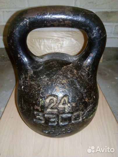 Гиря 24 кг СССР