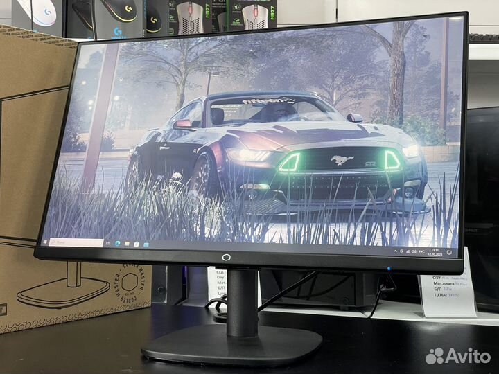 Новый монитор cooler master 24 дюйма 100hz