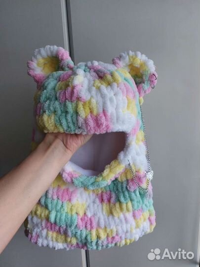 Балаклава теплая на флисе плюшевая