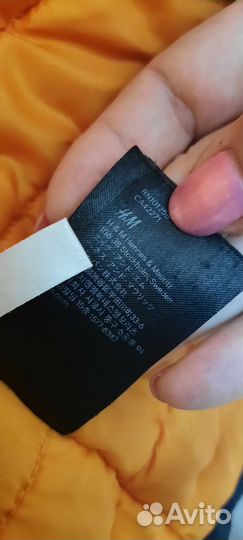 Куртка зимняя на подростка 170см