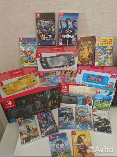 Nintendo Switch и Nintendo Switch Lite