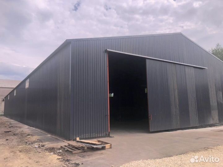 Ангар металлический