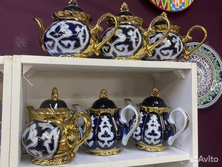 Чайник и пиалушки