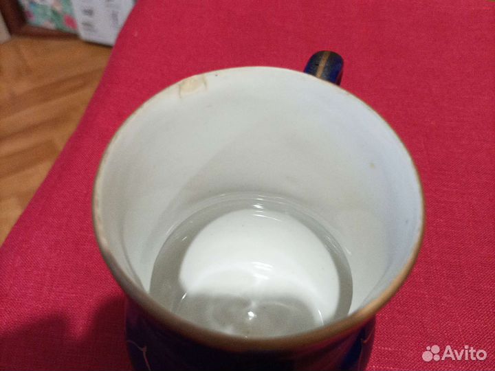 Кружка фарфор гжель СССР