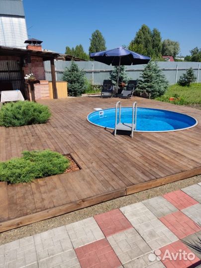 Каркасный морозостойкий бассейн Лагуна