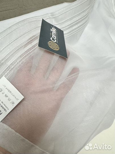 Тюль вуаль с рисунком готовый 500*250 новый