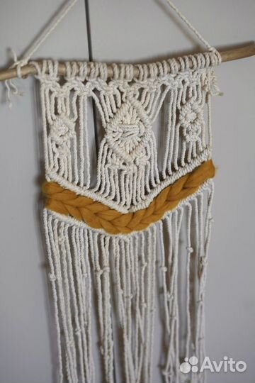 Панно из макраме