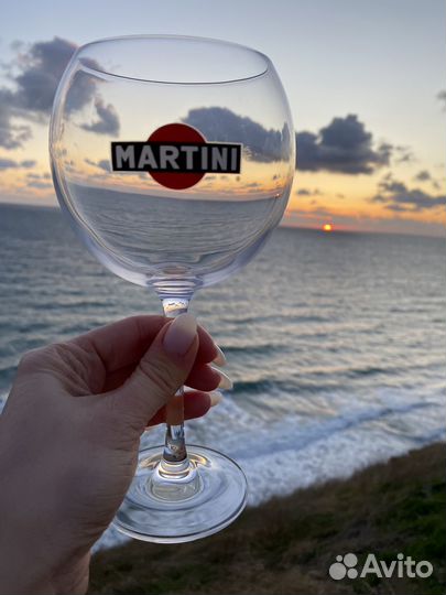 Фирменные брендированные бокалы Martini