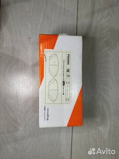 Колодки тормозные дисковые mazda 3 13- PN25005