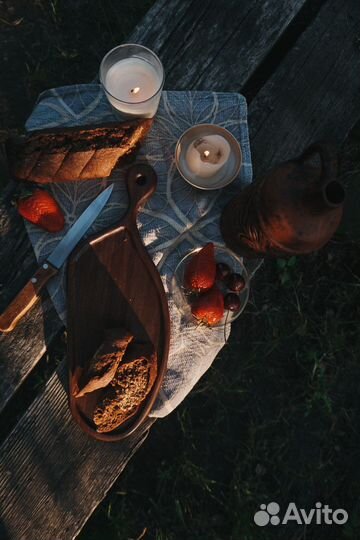 Сервировочная доска из дерева от производителя