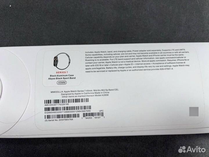 Часы apple watch 7 45 mm неоригинальные