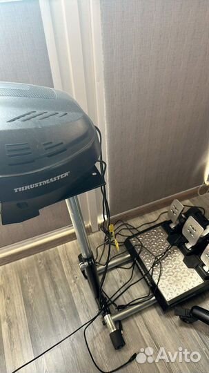 Thrustmaster t300 rs gt+педалиT-LCM WW+Stand Pro