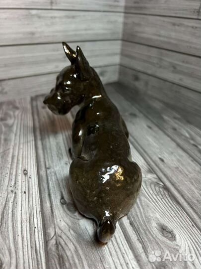 Собака Скотч терьер лфз СССР