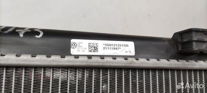 Радиатор охлаждения Volkswagen Tiguan 2