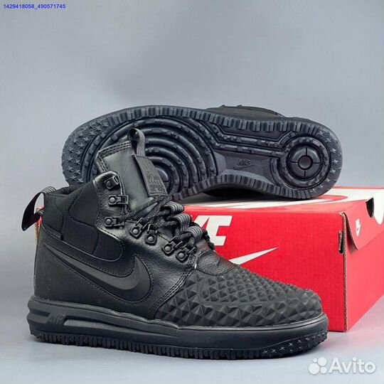 Кроссовки Nike Lunar Force 1 Duckboot (с мехом) (Арт.68836)