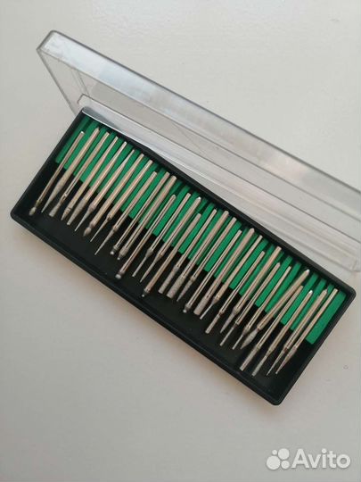 Набор алмазных фрез для фрезера, 30 шт