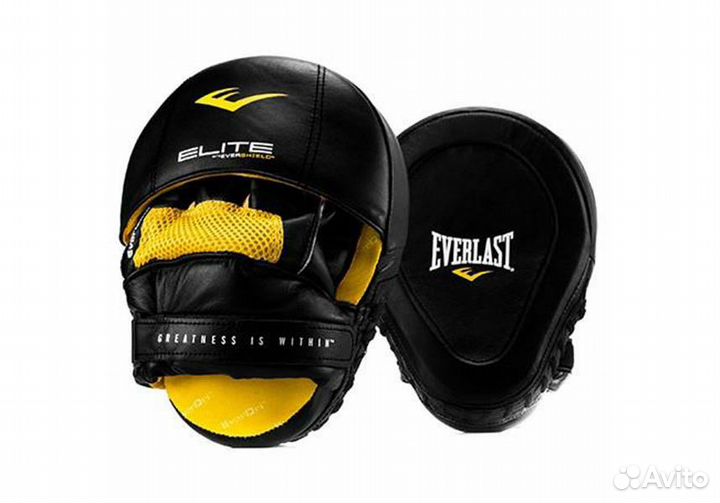 Лапы Everlast Pro Elite Leather Mantis