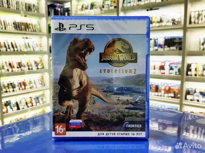 Игра на ps5 Jurassic World Evolution 2