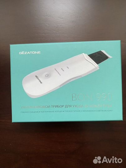 Аппарат для ультразвуковой чистки лица gezatone