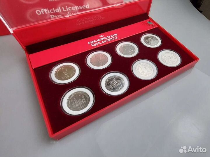 Набор монет Чемпионат мира по футболу в Катаре