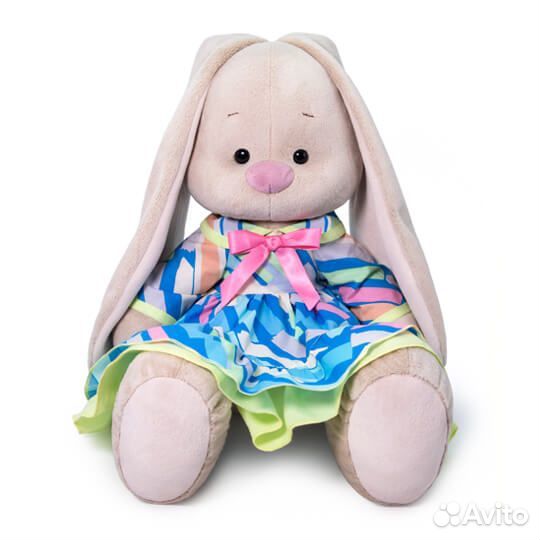 Зайка Ми в платье с оборками (большой) SidL-385