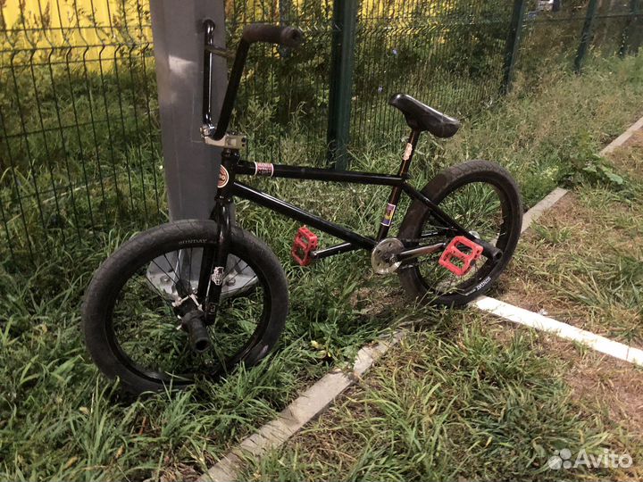 Велосипед bmx custom на фрикостере