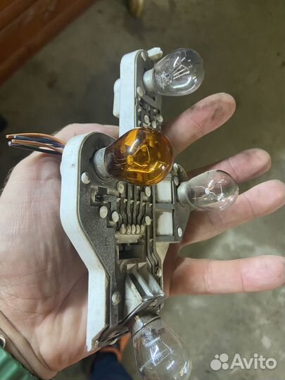 Плата для заднего фонаря меган 2