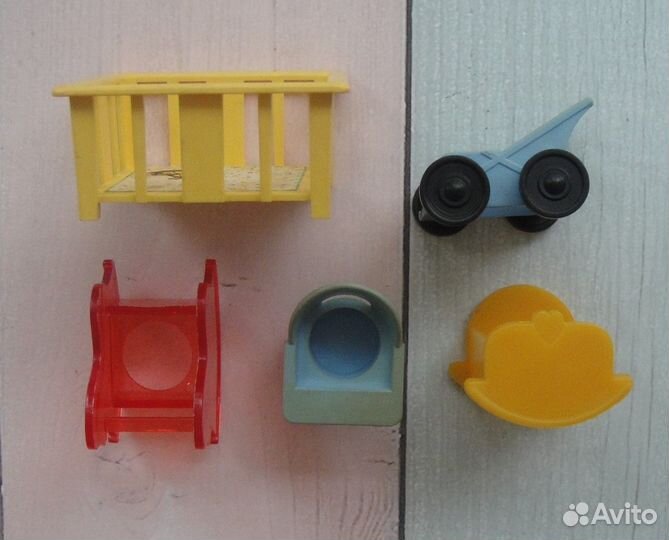 Кукольный набор СССР Город пробок винтаж 80-90х