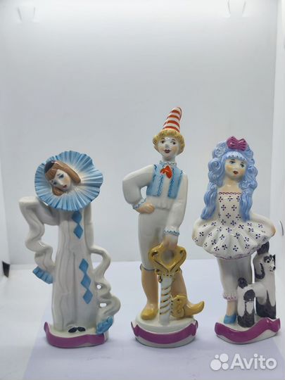 Фарфоровые статуэтки Буратино