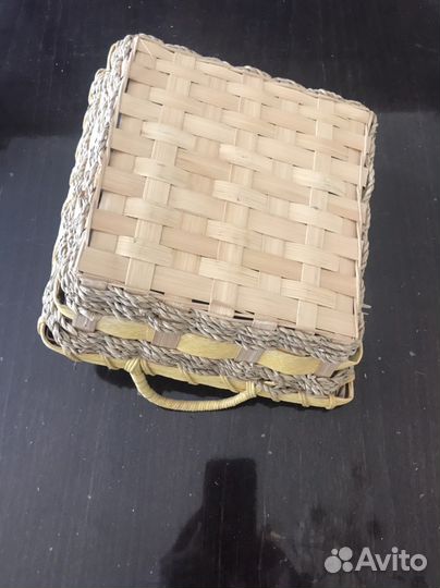 Плетеные корзинки разные