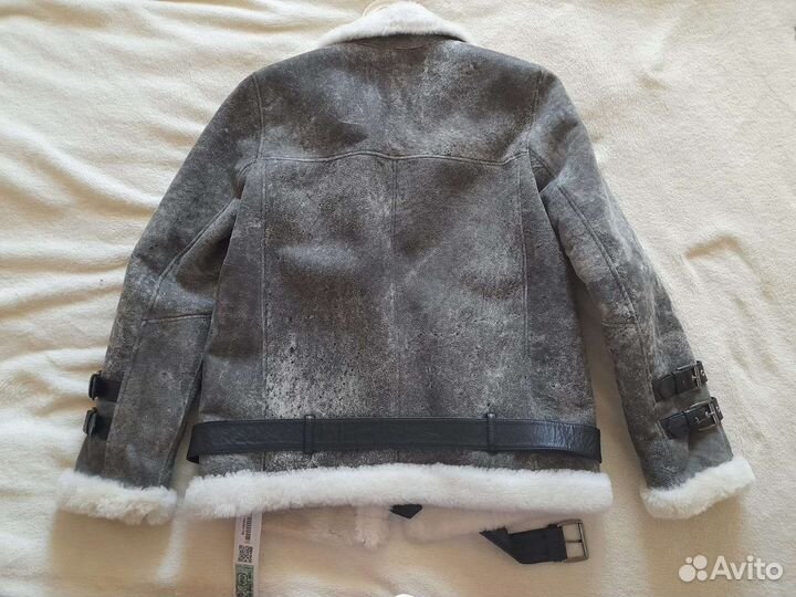 Дубленка авиатор 40-44