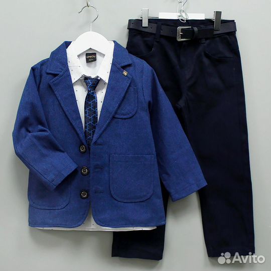 Костюм для мальчика 4 предмета 110, 122,128 разм