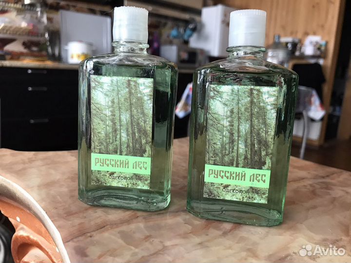 Одеколоны винтаж СССР «Русский лес» и «Сирень»