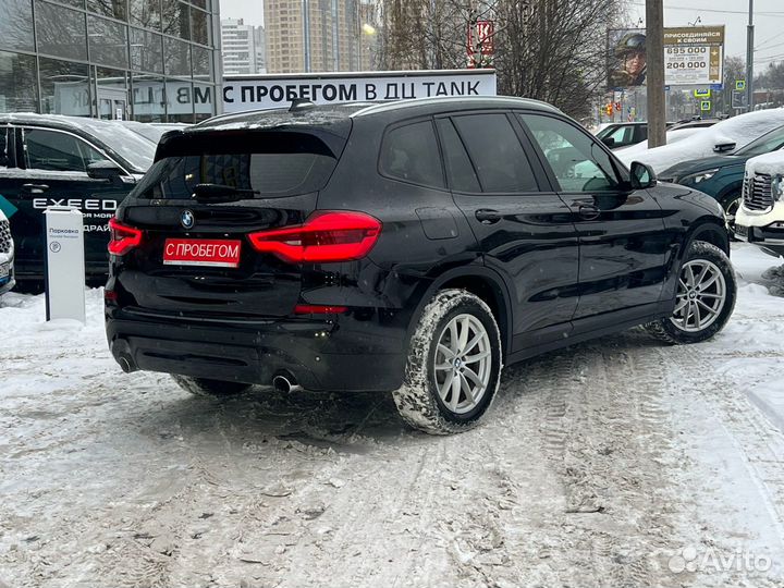BMW X3 2.0 AT, 2018, 115 000 км