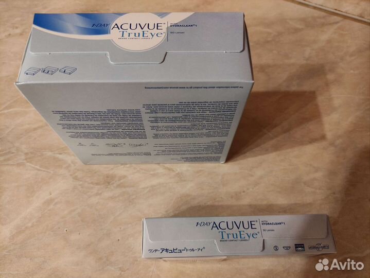1-DAY acuvue TruEye D - 3,75 BC 9