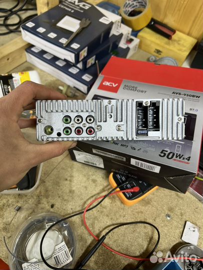 Магнитола acv 930 bw