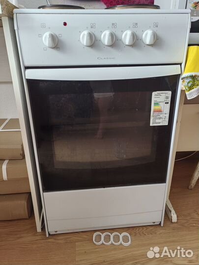 Электро плита с духовкой бу